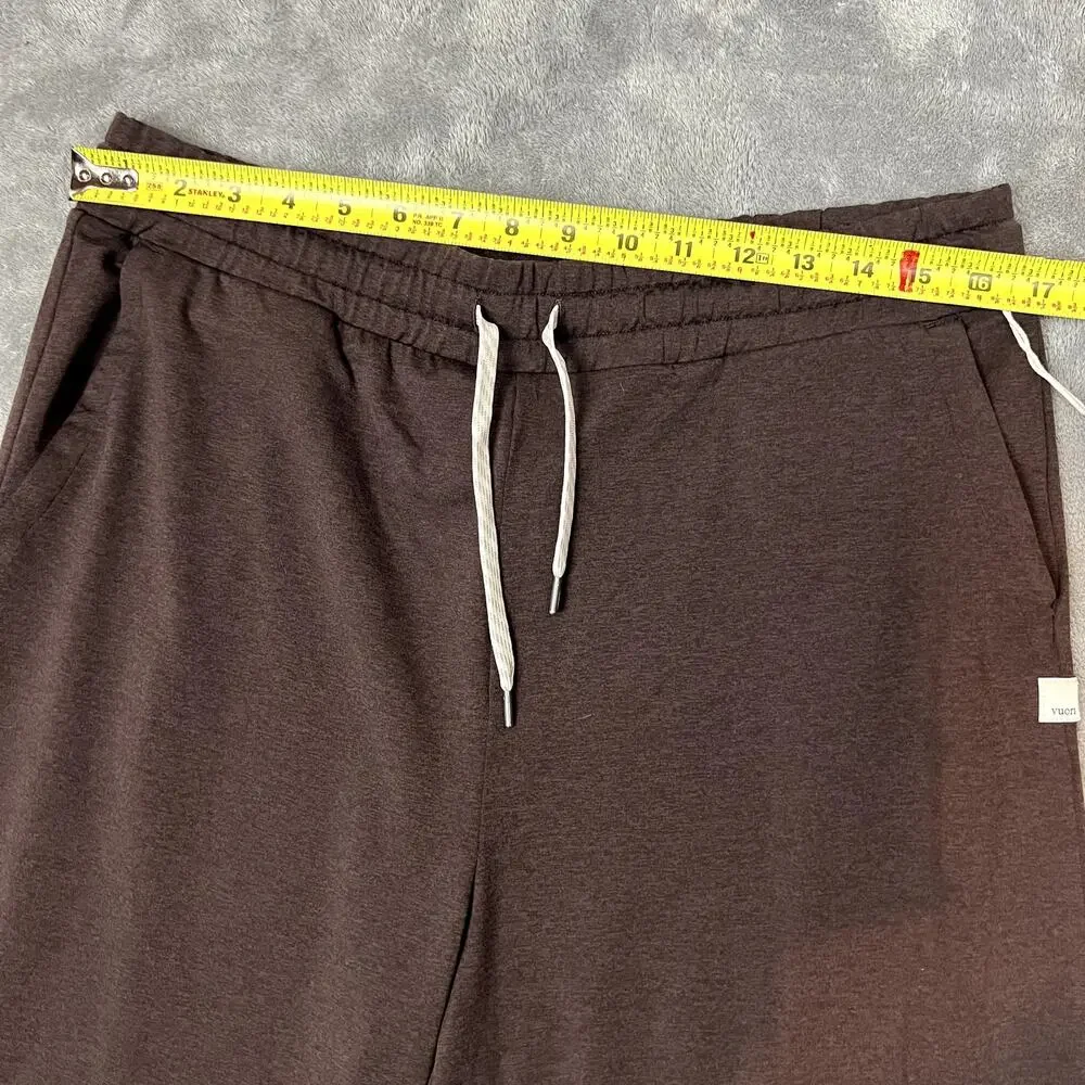 Vuori Halo Essential Wide Leg Pants Womens XL Brown Athleisure Soft - Picture 6 of 9